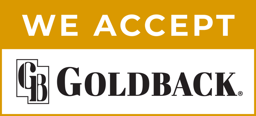 We Accept Goldback